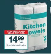 Checkers Housebrand 2-Ply Kombuishanddoeke-2 Per Pak