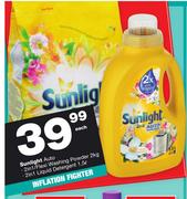 Sunlight Auto 2-In-1 Flexi Washing Powder-2kg Or 2-In-1 Liquid Detergent 1.5ltr-Each