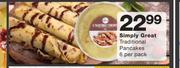 Simply Great Traditional pancakes-6 Per Pack