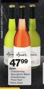 Spier Chardonnay/sauvignon Blanc/Chardonnay/Pinot Noir-750ml Each