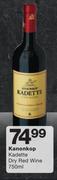 Kanonkop kadette Dry Red Wine-750ml