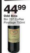 Odd Bins Bin 707 Coffee Pinotage-750ml