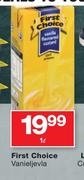 First Choice Vanielje vla-1Ltr
