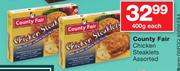 Country Fair Chicken Steaklets Assorted-400g Each