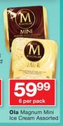 Ola Magnum Mini Ice Cream Assorted-6 Per Pack