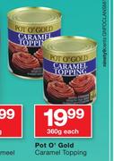 Pot O'Gold Caramel Topping-360g Each
