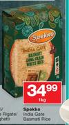 Spekko India Gate Basmati Rice-1kg