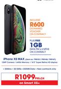 Apple iPhone XS Max-Contract On Smart XS+