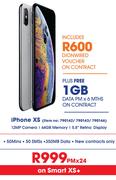 Apple iPhone XS-Contract On Smart XS+