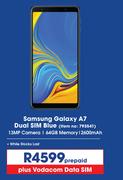 Samsung Galaxy A7 Dual Sim Blue Plus Vodacom Data Sim
