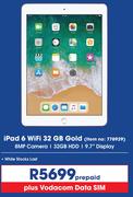 Apple iPad 6 Wifi 32GB Gold Plus Vodacom Sim