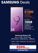 Samsung Galaxy S9-Contract On Smart XS+