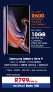 Samsung Galaxy Note 9-Contract On Smart Data 1GB