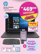 HP 250 G6 i3 Notebook HP250G6