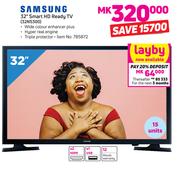 Samsung 32" Smart HD Ready TV 32N5300