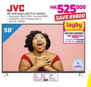JVC 58" UHD Smart LED TV LT58N785