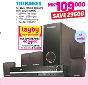 Telefunken 5.1 DVD Home Theater THT 6000HDMIA