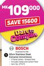 Bosch 60cm Stainless Steel Extractor(DHU635GZA)