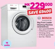 Bosch 6Kg Front Loader Washing Machine(WAB16061ZA)