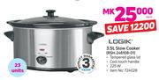 Logik 3.5Ltr Slow Cooker RSH-246108-01-Each