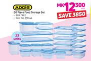 Addis 50 Piece Food Storage Set BPA Free-Each