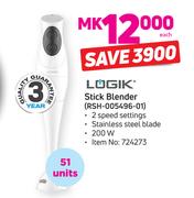 Logik 200W Stick Blender RSH-005496-01-Each
