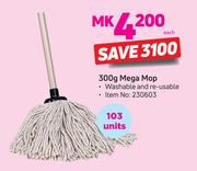 300g Mega Mop Washable & Re-Usable-Each