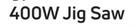 Black & Decker 400W Jigsaw-Each