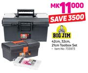 Bigjim 42cm, 32cm, 21cm Toolbox Set 