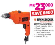Black & Decker 550W Hammer Drill