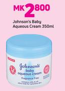 Johnson's Baby Aqueous Cream-350ml