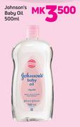 Johnson's Baby Oil-500ml