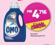 Omo Auto Washing Liquid-1.5Ltr