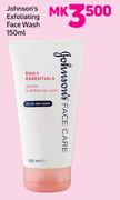 Johnson's Exfoliating Face Wash-150ml
