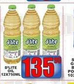 D'Lite Oil-12 x 750ml