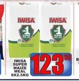 Iwisa Super Maize Meal-8 x 2.5Kg