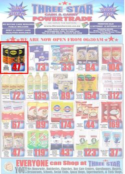 Three Star Cash & Carry (13 Sep - 20 Sep 2017), page 1
