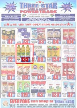 Three Star Cash & Carry (13 Sep - 20 Sep 2017), page 1