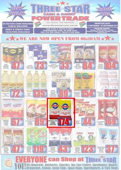 Three Star Cash & Carry (13 Sep - 20 Sep 2017), page 1