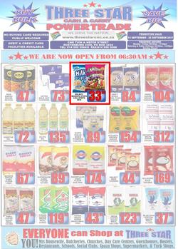 Three Star Cash & Carry (13 Sep - 20 Sep 2017), page 1