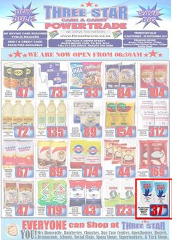 Three Star Cash & Carry (13 Sep - 20 Sep 2017), page 1
