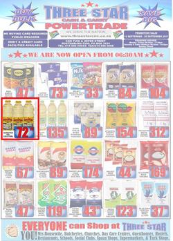 Three Star Cash & Carry (13 Sep - 20 Sep 2017), page 1