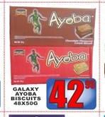 Galaxy Ayoba Biscuits-48 x 50g