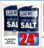 Classic Salt-10 x 1Kg