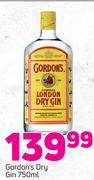 Gordon's Dry Gin-750ml
