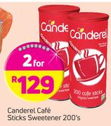 Canderel Cafe Sticks Sweetener-2X200's