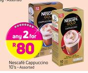 Nescafe Cappuccino-2X10's