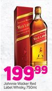 Johnnie Walker Red Label Whisky-750ml