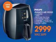 Philips 2100W Avance AIR Fryer HD9240/92