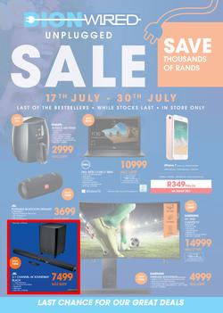Dion Wired : Unplugged Sale (17 July - 30 July 2019), page 1